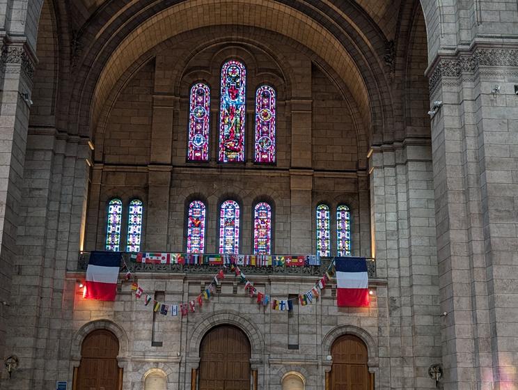 Basilique du Sacré-Coeur pendant les JO