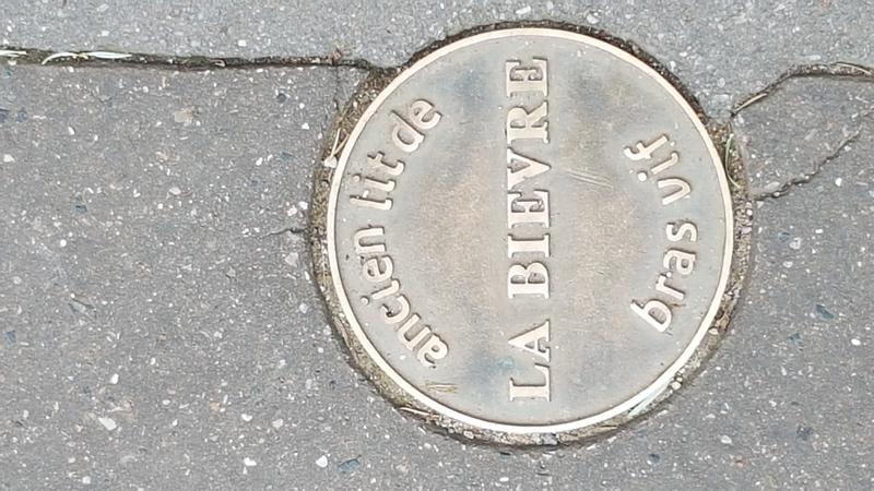 Clous du tracé de la Bièvre