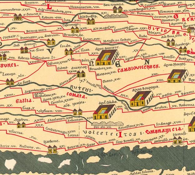 carte de peuttinger
