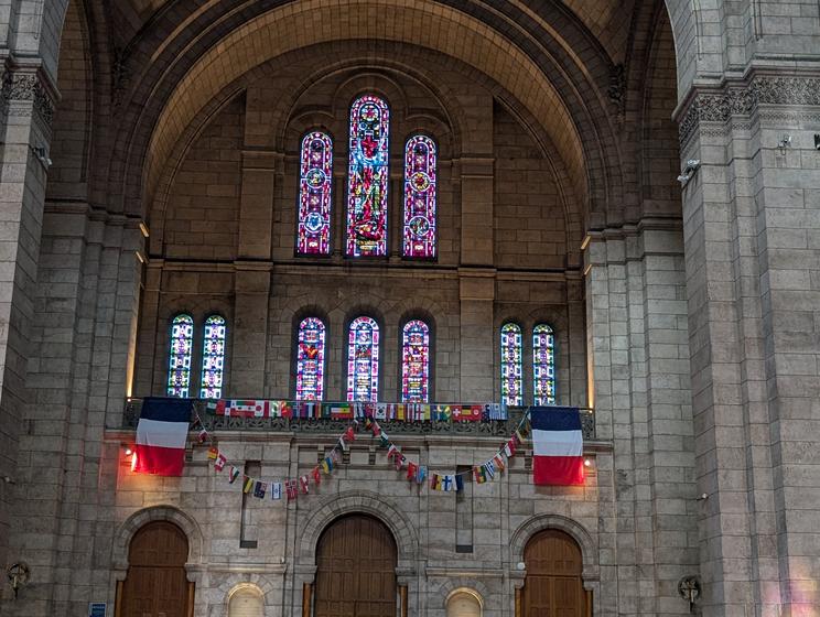 Basilique du Sacré-Coeur pendant les JO